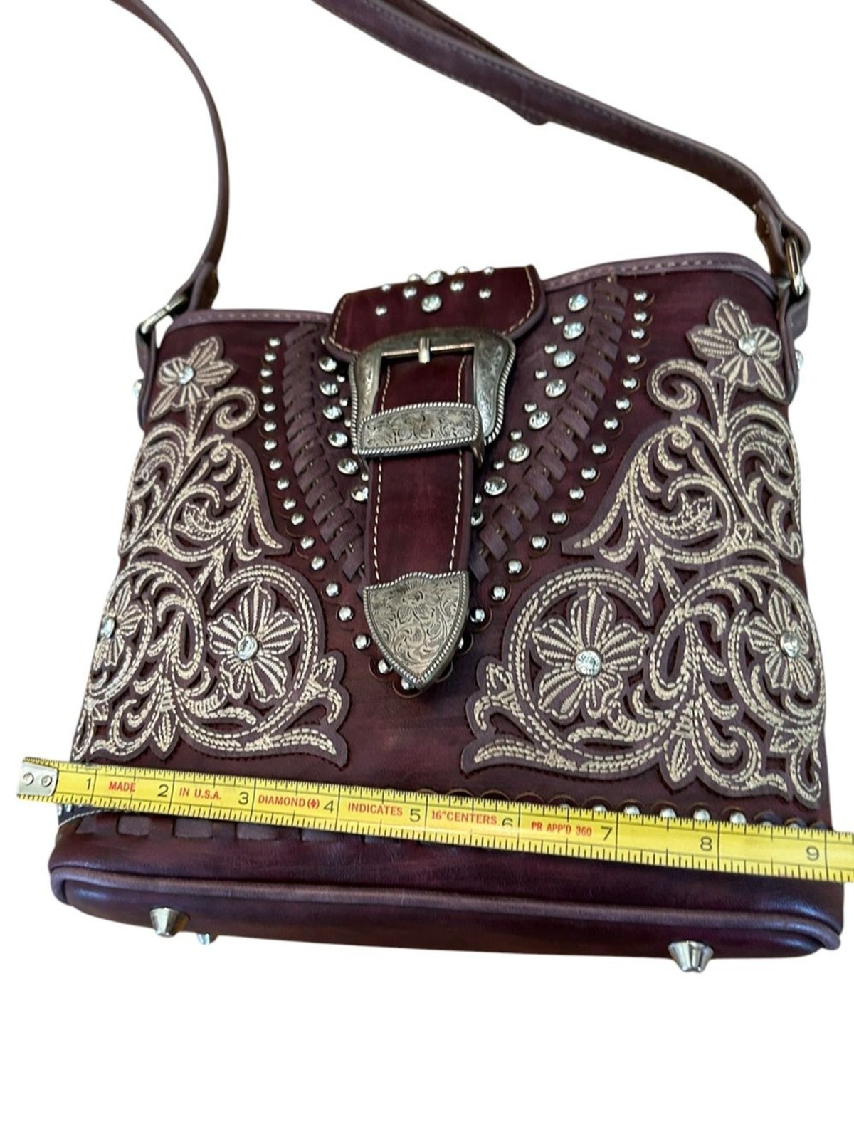 MONTANA WEST Women’s Western Embroidered Crossbody Bag – Country Cowboy Core