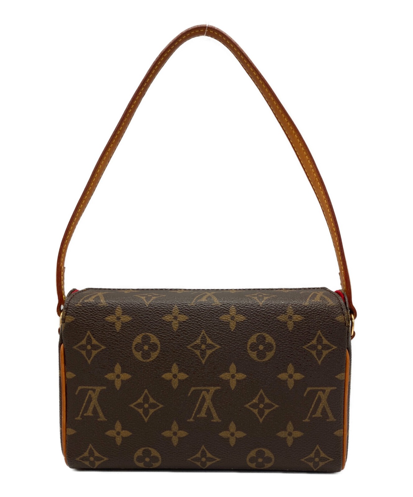 Louis Vuitton Monogram Recital Shoulder Bag M51900 Coated Canvas Brown #TFB1577