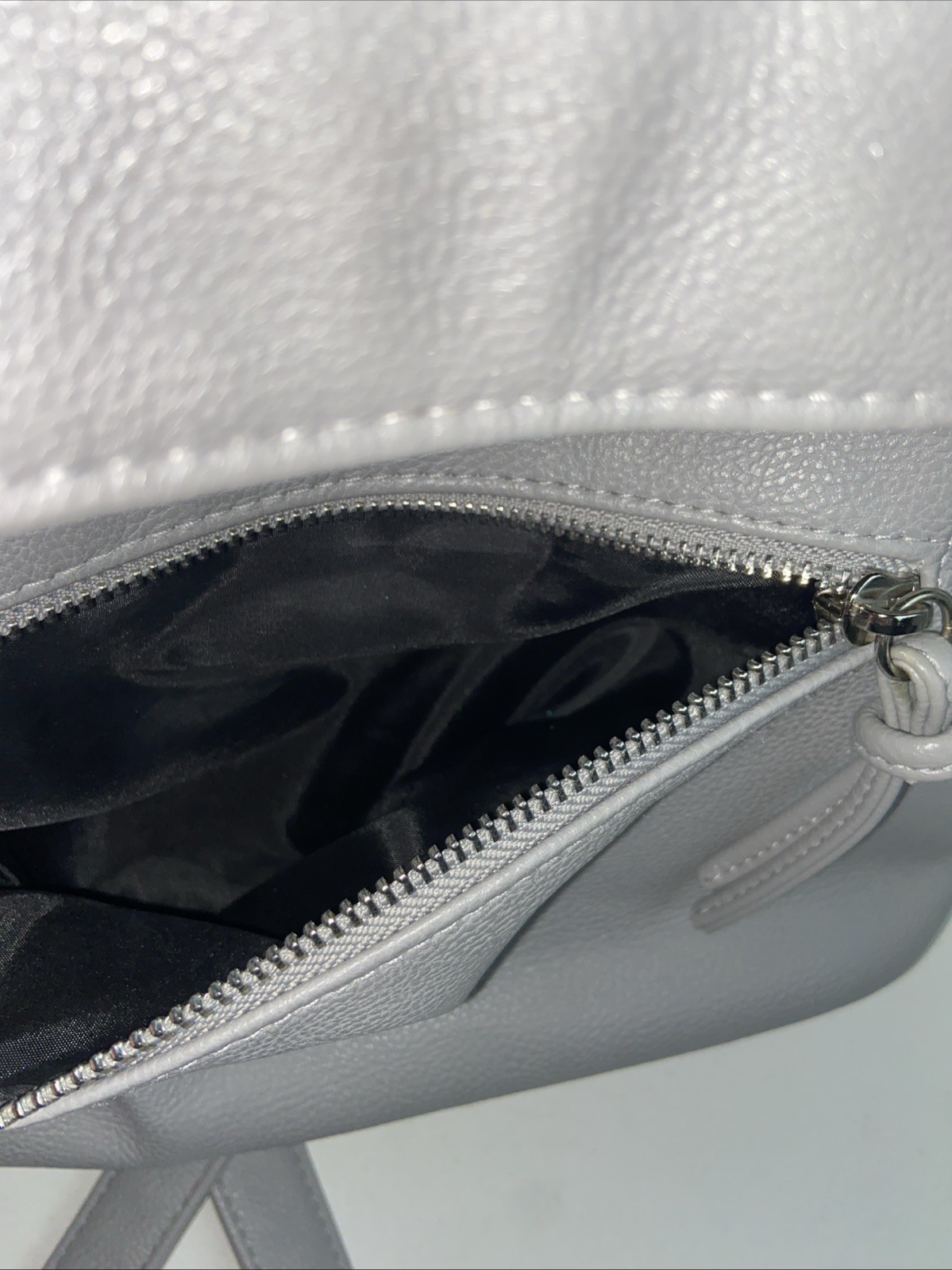 Mossimo Faux Leather Backpack With Adjustable Straps & Magnetic Flap