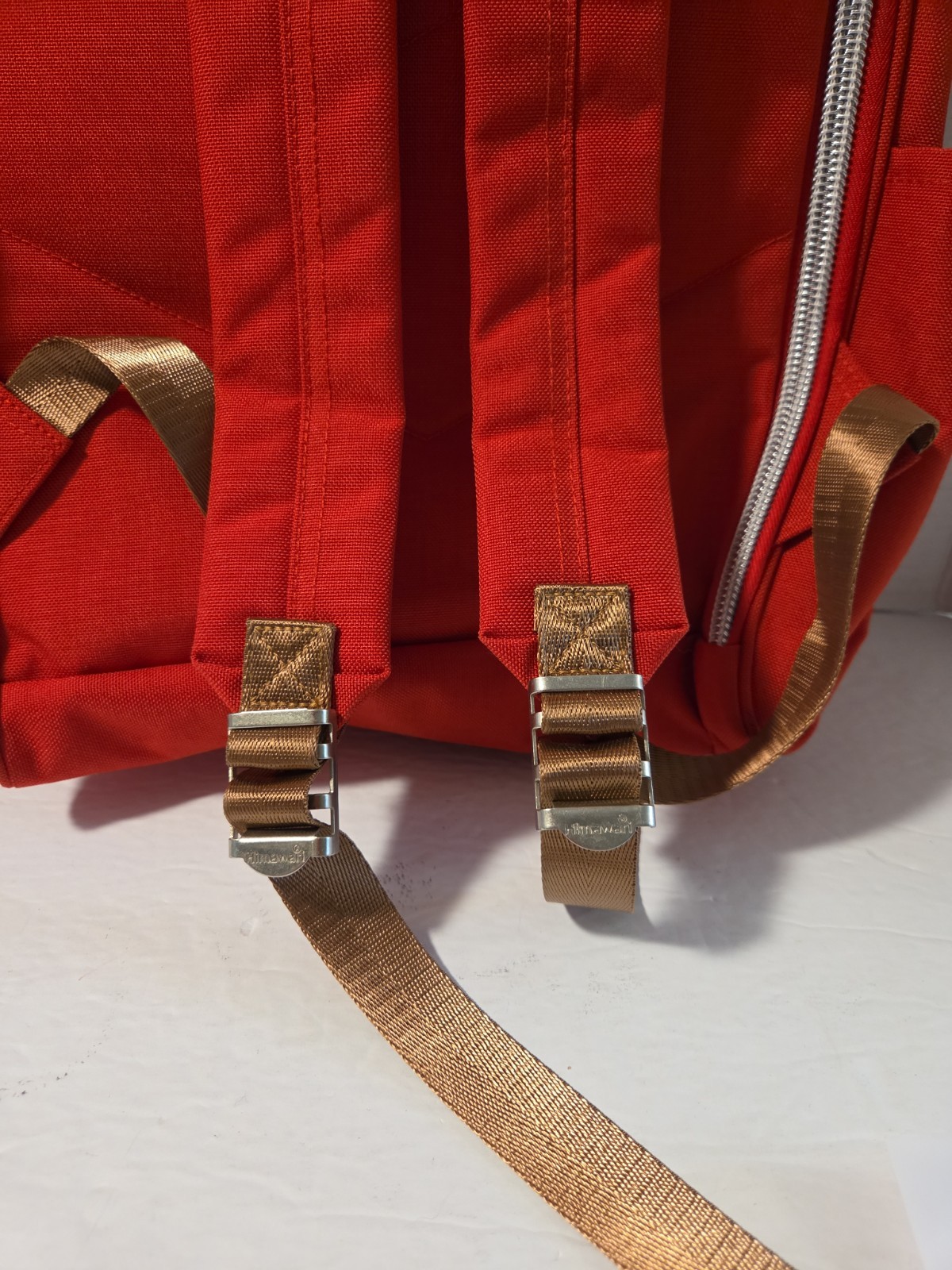 Himawari Laptop Backpack Red Cordura Fabric Japan Waterproof Travel Bag