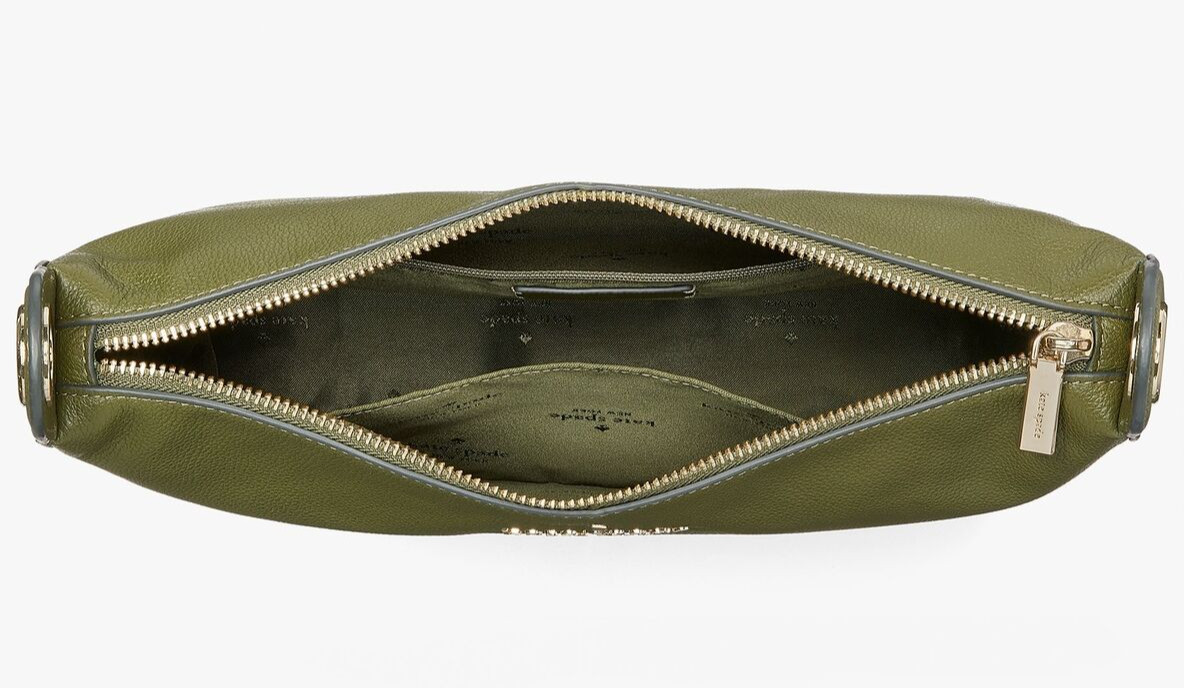 Kate Spade Rosie Large Crossbody Military Green Leather K5807 Army NWT $399