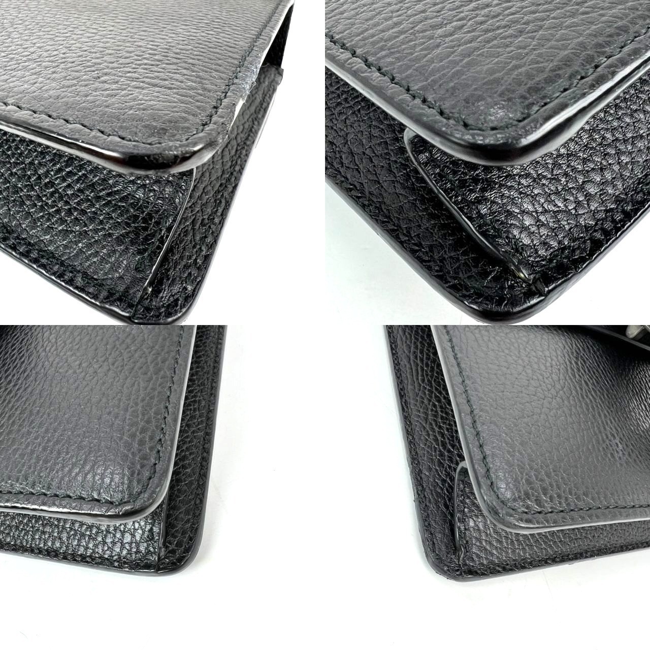 Gucci Dionysus Cyrstals Black Leather Small Shoulder Bag Ebay Live