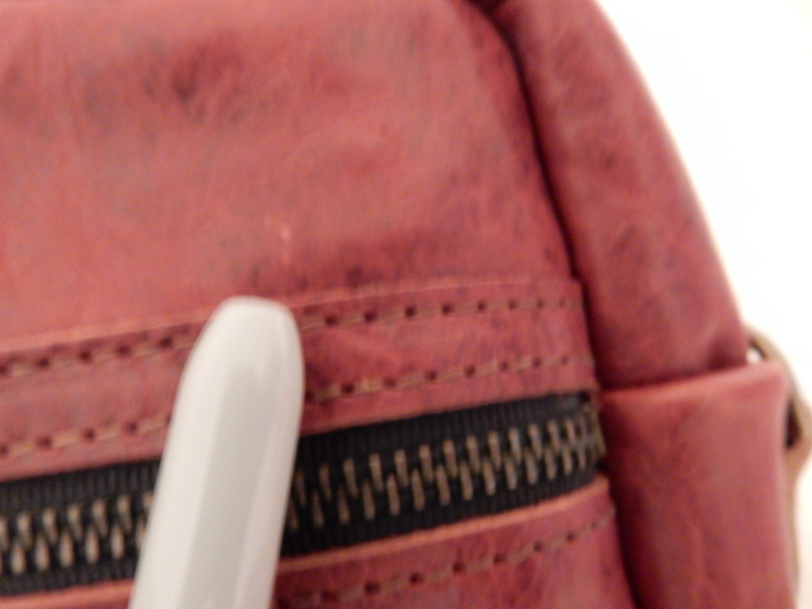Go Forth Goods GFG Redwood Bison SMALL Sarah Crossbody Bag – Flaws + NO Strap