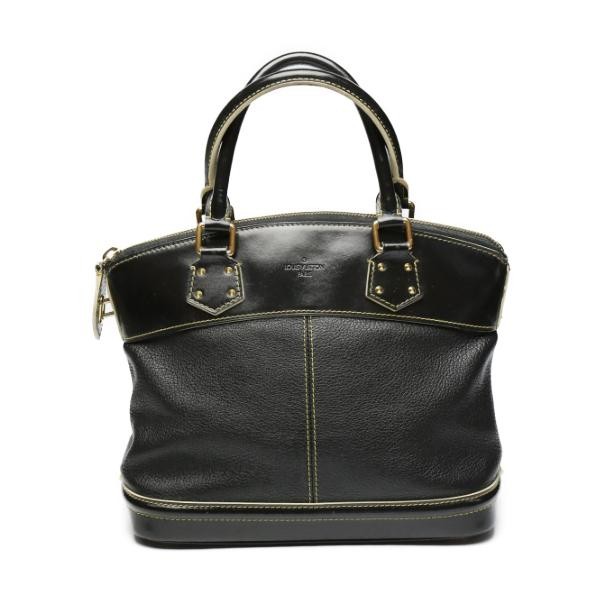 LOUIS VUITTON Bag: Lockit PM M91875 Noir W28H21D14.5cm w/o accessories;