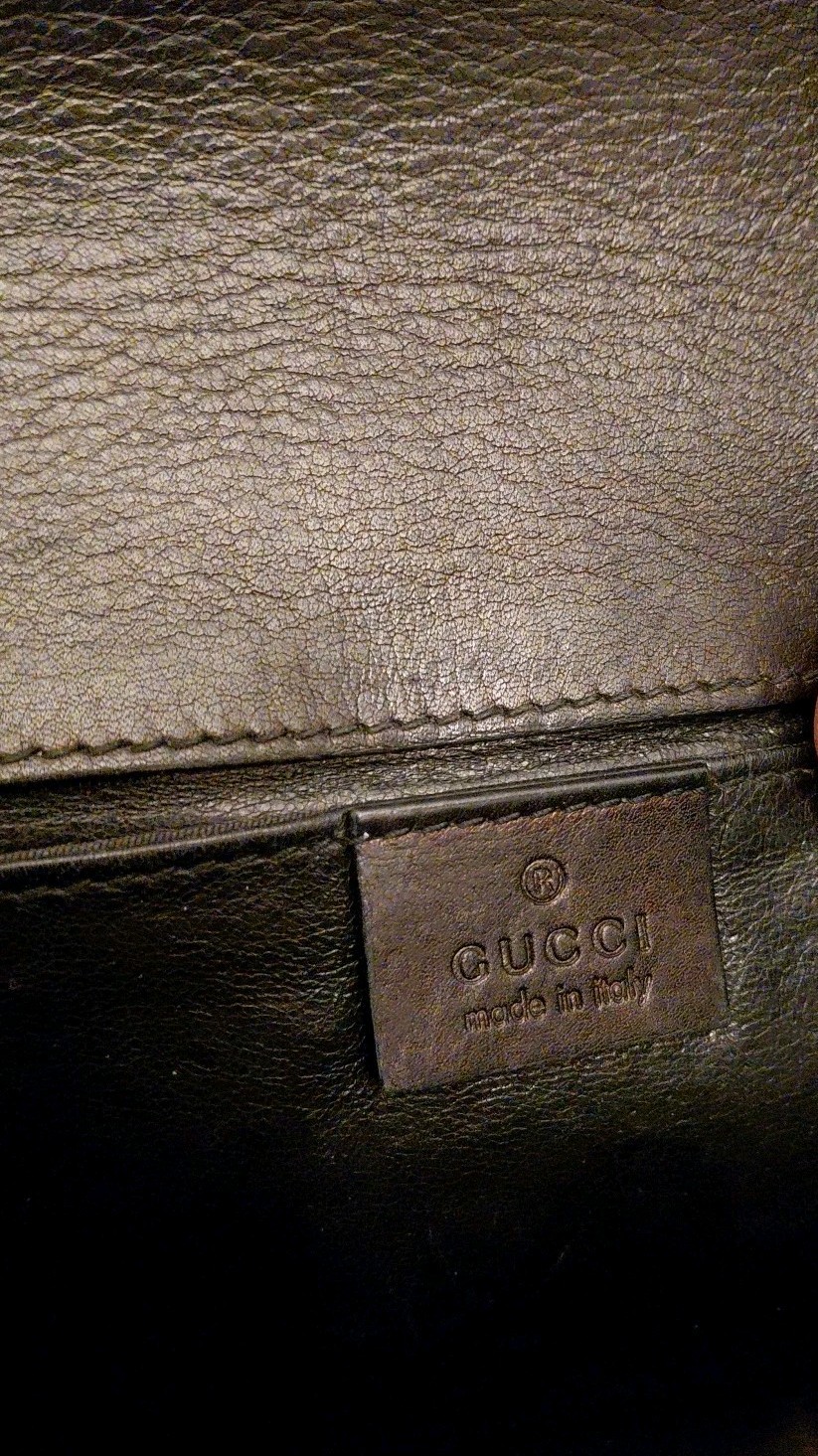 Gucci Soft Microguccissima Mini Emily Chain Shoulder Smooth Tassel Horsebit