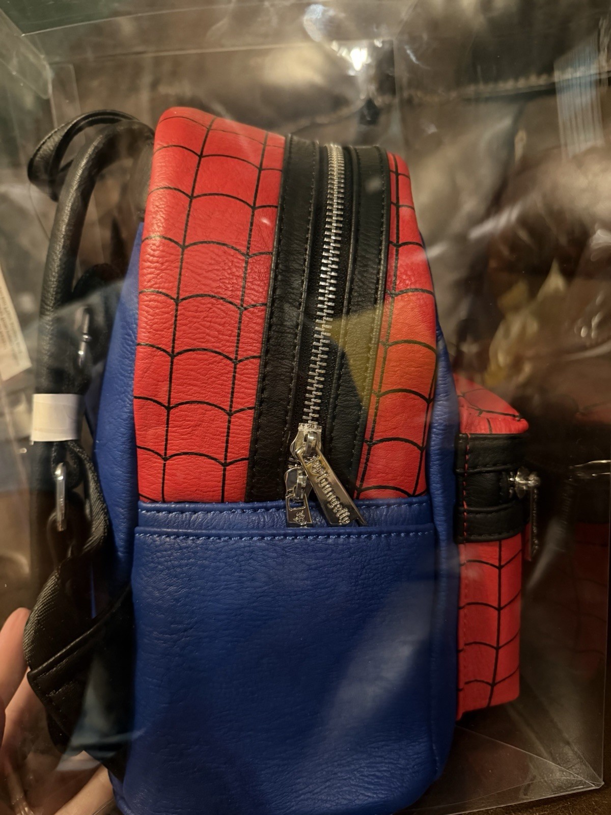 Loungefly Marvel Spider-Man OG Heart Logo Mini Backpack NWT Rare Retired