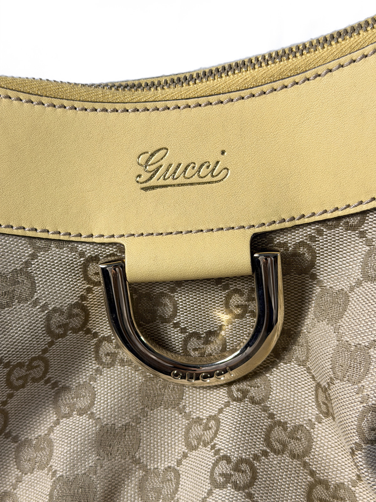 Gucci Abbey D-Ring Monochrome Shoulder Bag