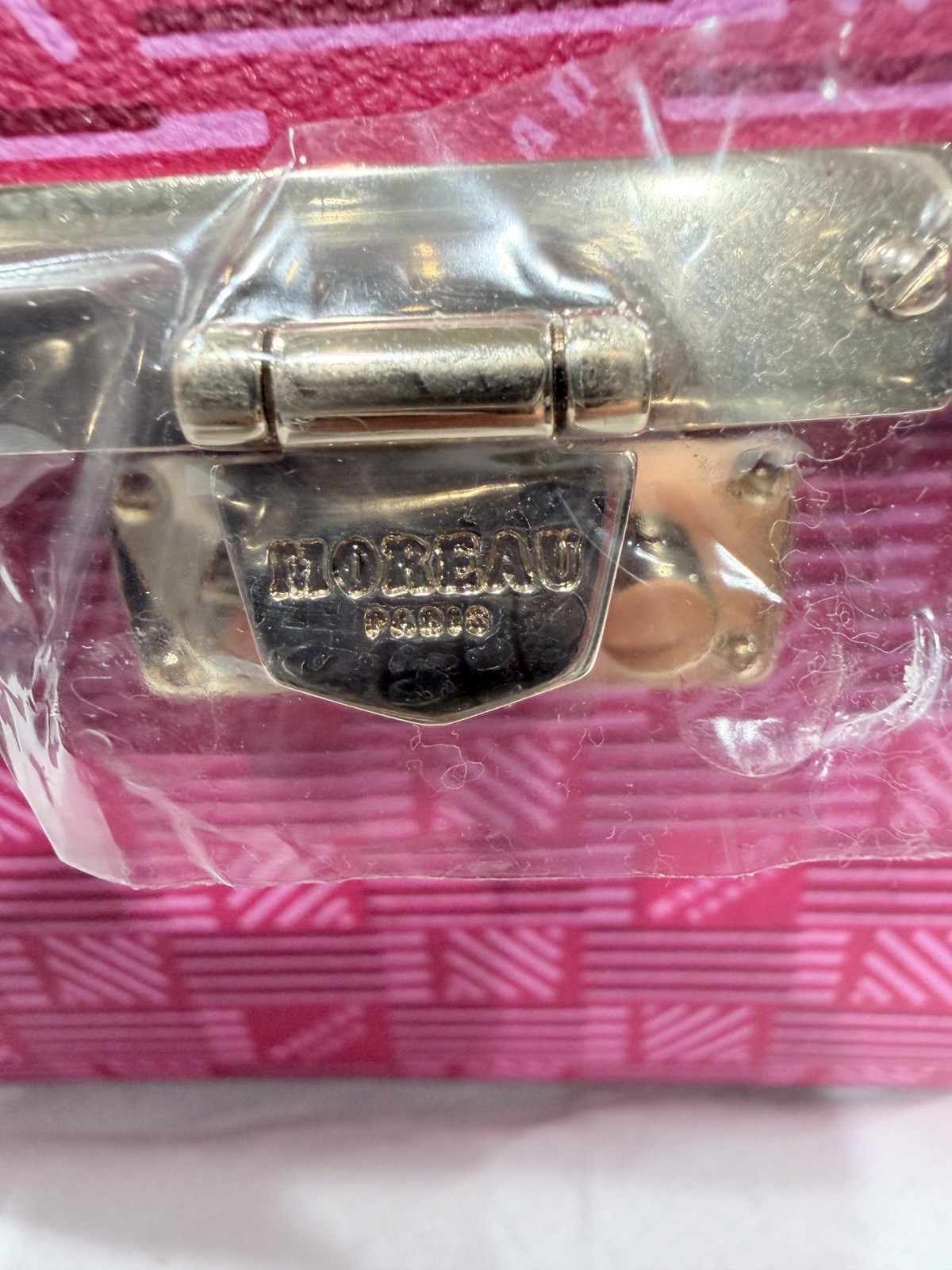 Moreau Paris Mune Mini Printed Leather Bag NWT Authentic $2134