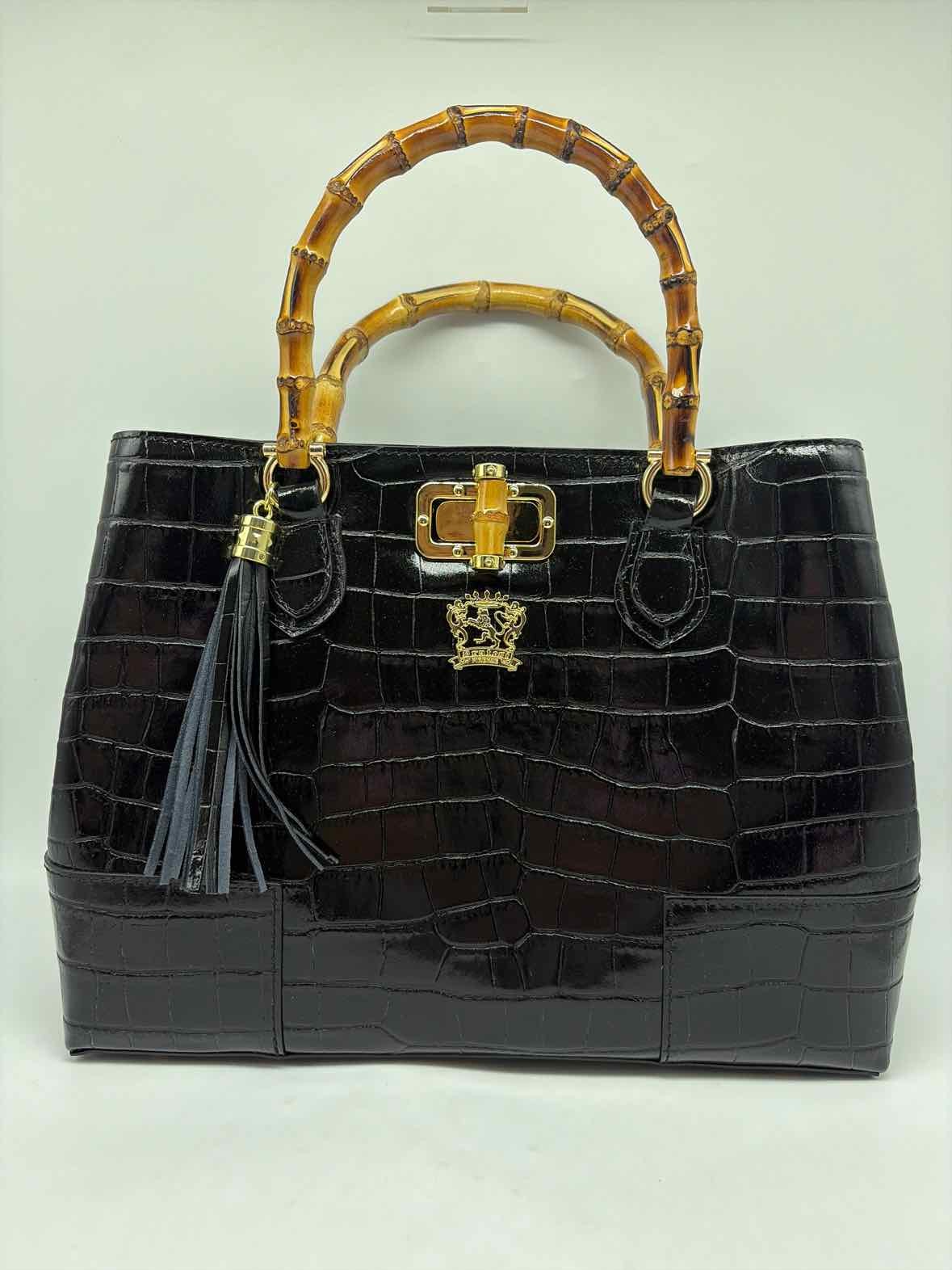 Pre-Owned Pratesi Black Shoulder Bag Shoulder Bag