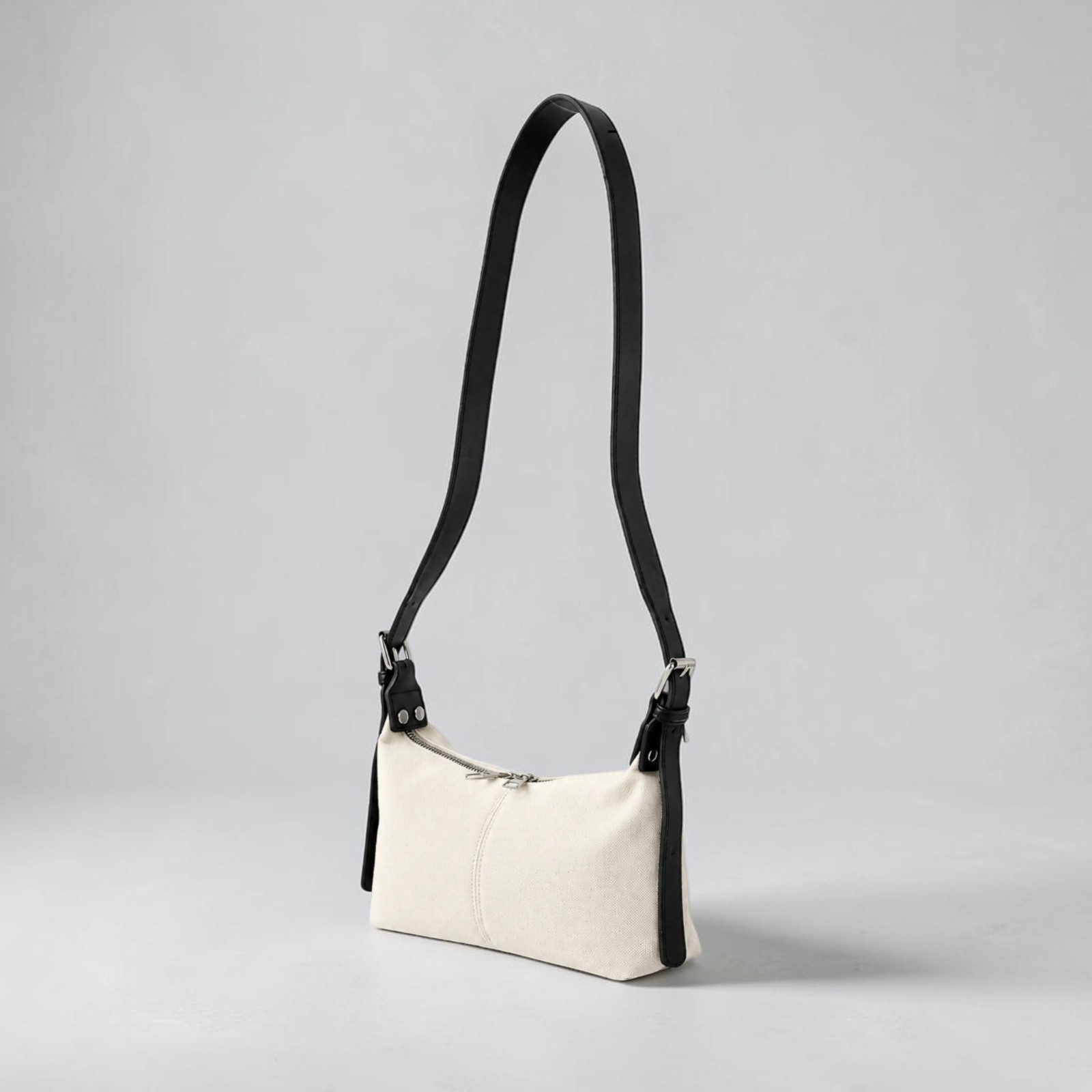 Cushy Mini Canvas Crossbody Bag Adjustable Strap Women’s Everyday Shoulder Bag
