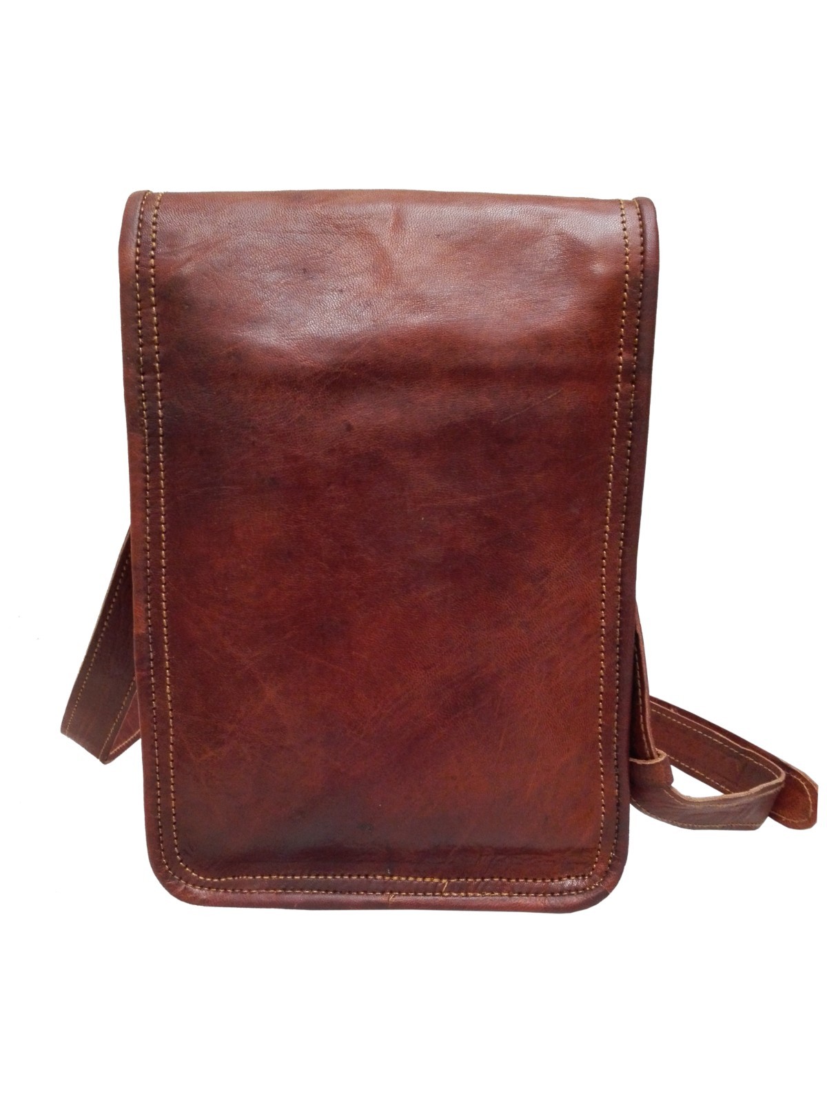 JMB Brand Women Purse Genuine Brown Leather Cross Body Shoulder