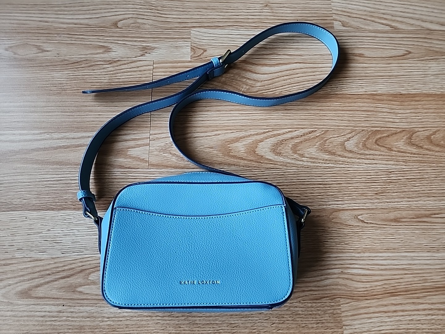 Katie Loxton Cara Blue Crossbody Bag Vegan Leather Design