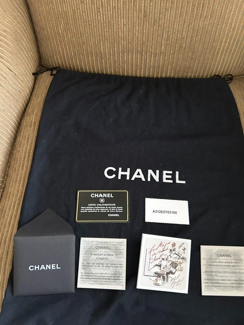 Authentic Chanel 10-series Square Stitch Duffle Bag w/papers (circa 2005-2006)