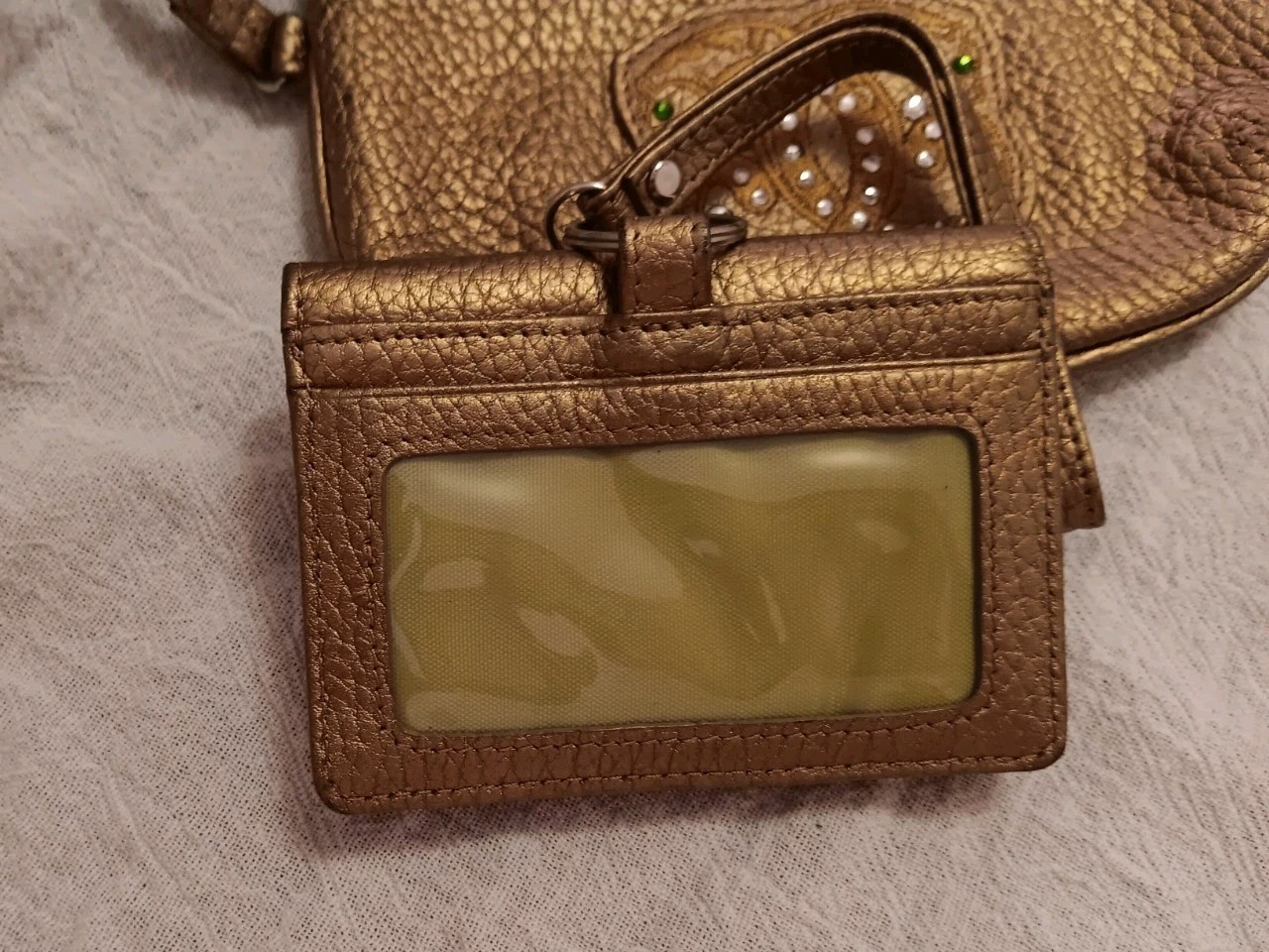 Metallic Bronze-colored Accessory Set From the Sharif Studio 1827 Collection