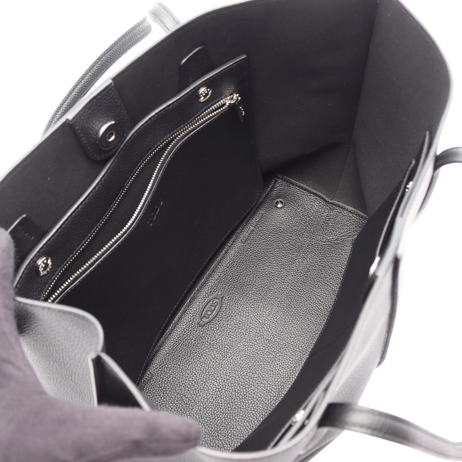 TOD’S JOY Tote Bag Black Leather #RCB13807