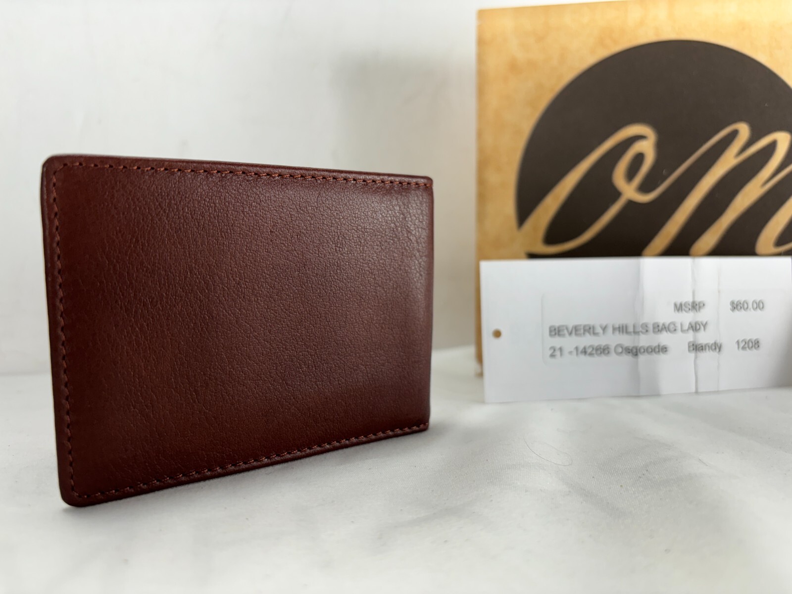 OSGOODE MARLEY USA-NWT$54.00-MSRP$60.00-BEST LEATHER CASHMERE FROM ARGENTINA