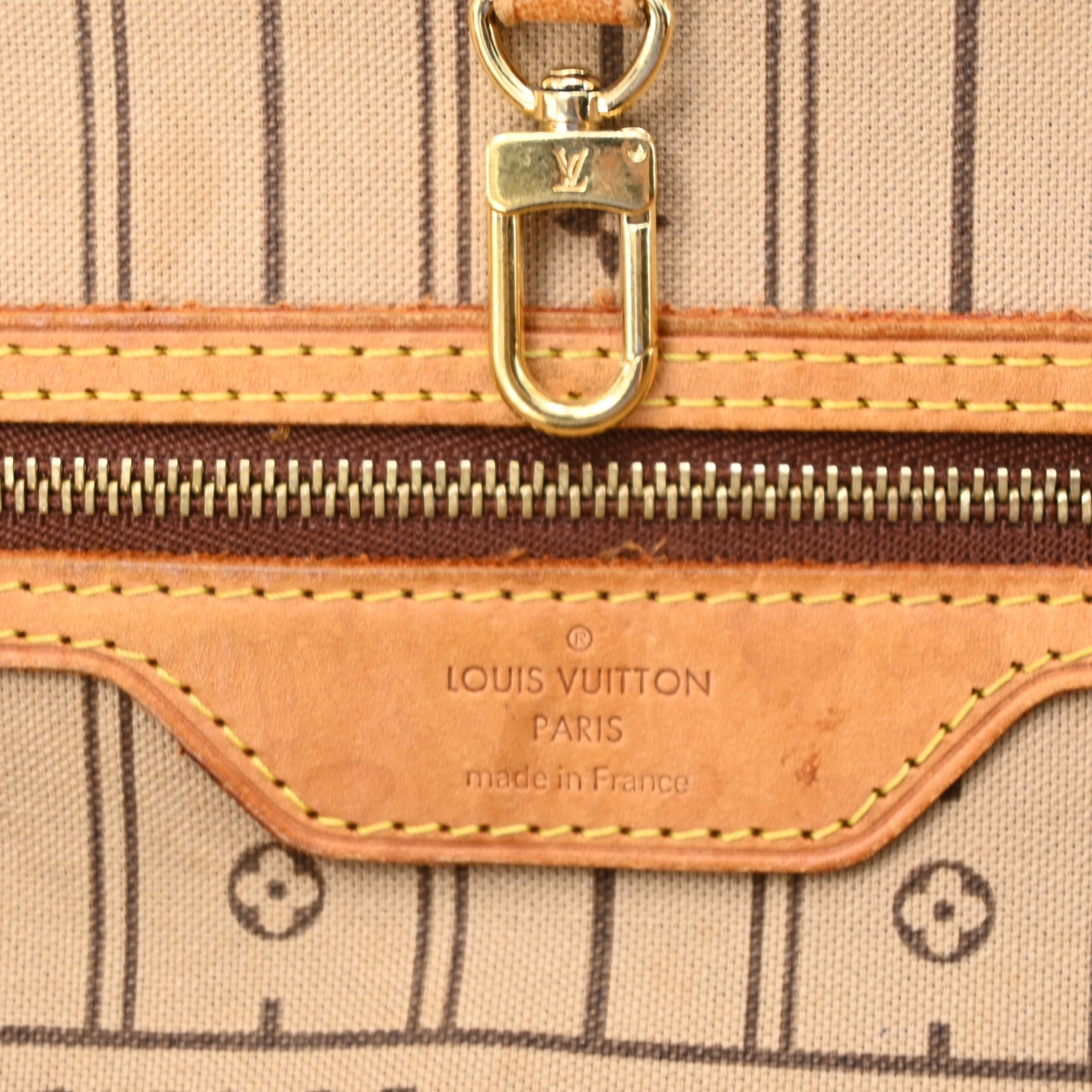 Auth Louis Vuitton Monogram Neverfull MM Shoulder Tote Bag M40157 LV P5071YJ805