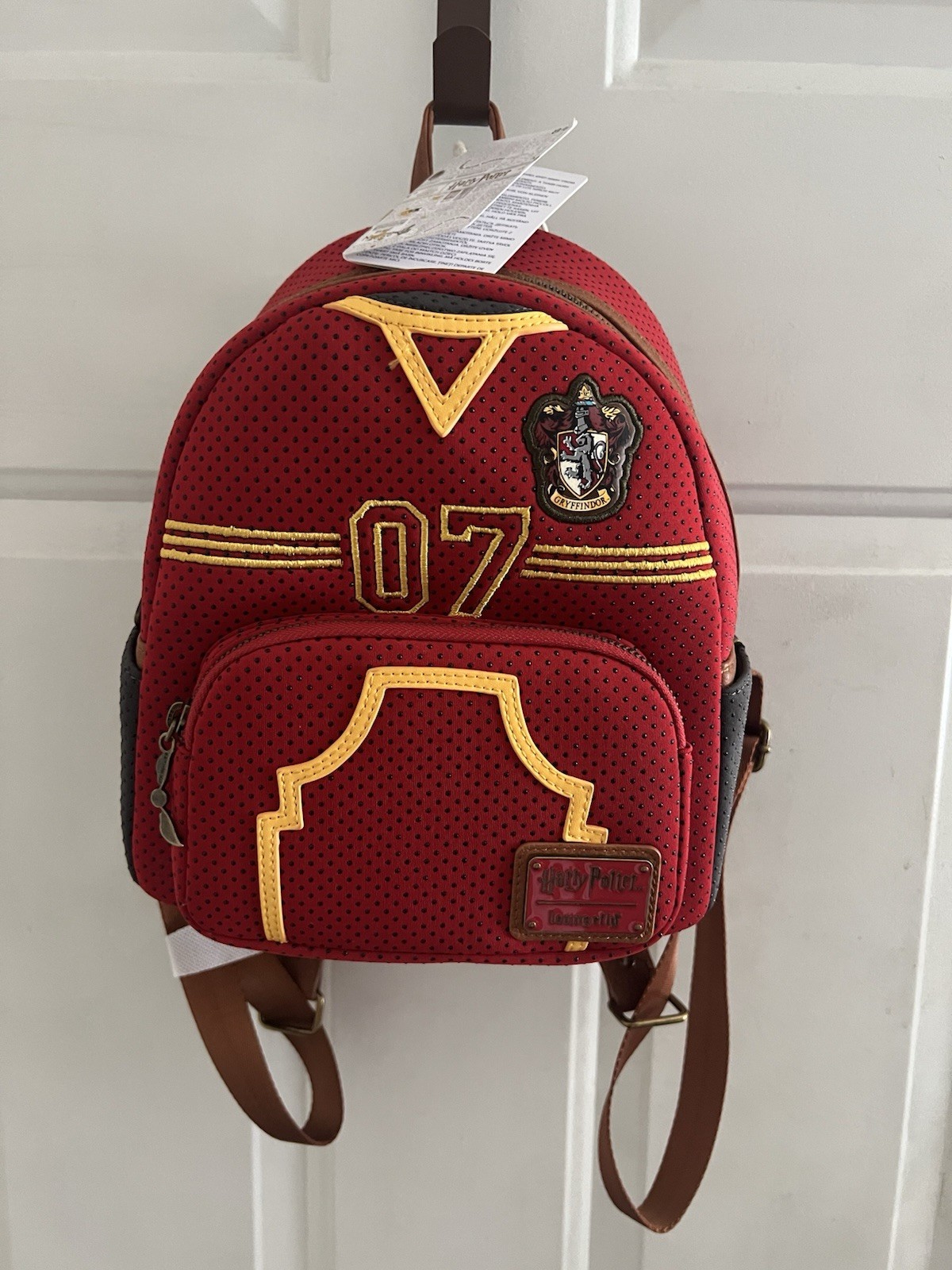 Harry Potter Quidditch Uniform Mini Backpack Loungefly with Tags