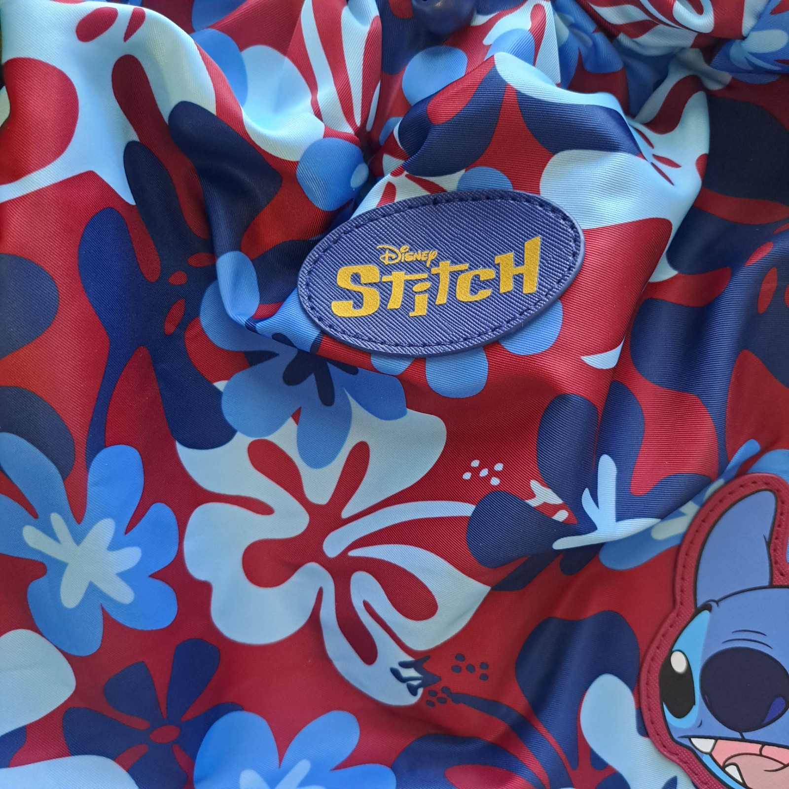 Disney Stitch Hawaiian Travel Tote Hobo Beach Bag, Clear Bag Pouch, Bottle Case