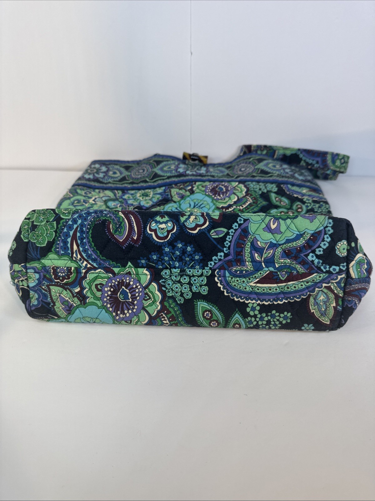 Vera Bradley Blue Rhapsody Retired Tote Bag Inner Pockets with Matching Wallet