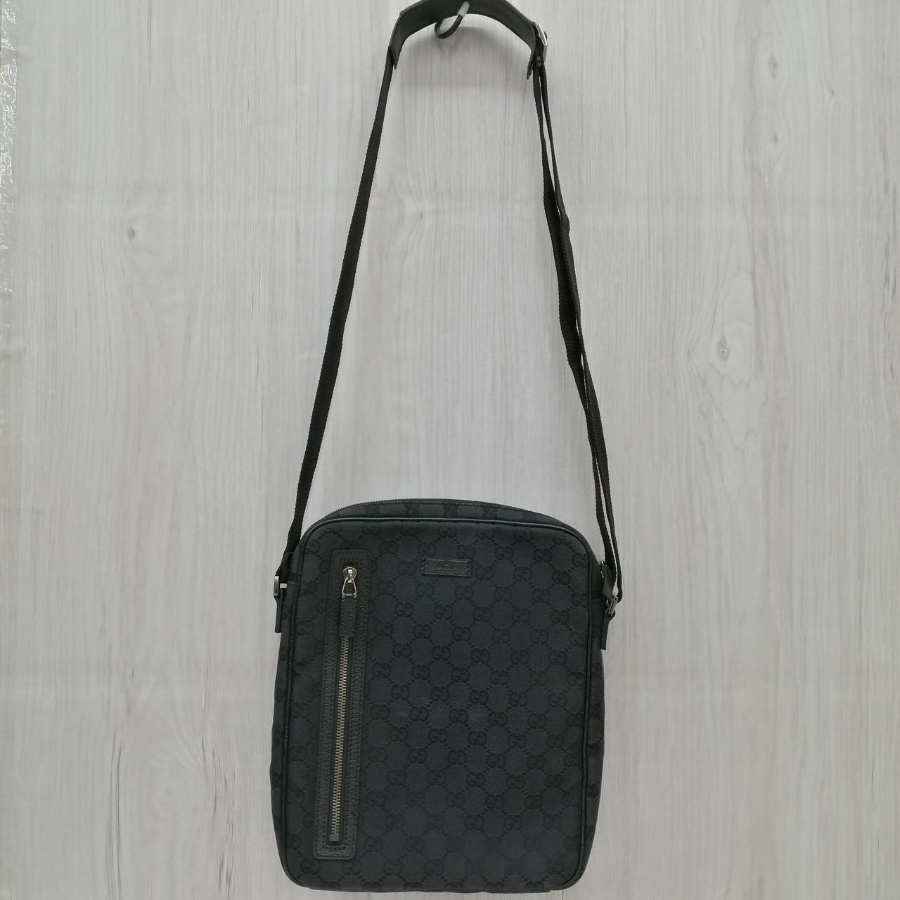 GUCCI GG Canvas Shoulder Bag 10.6 inches