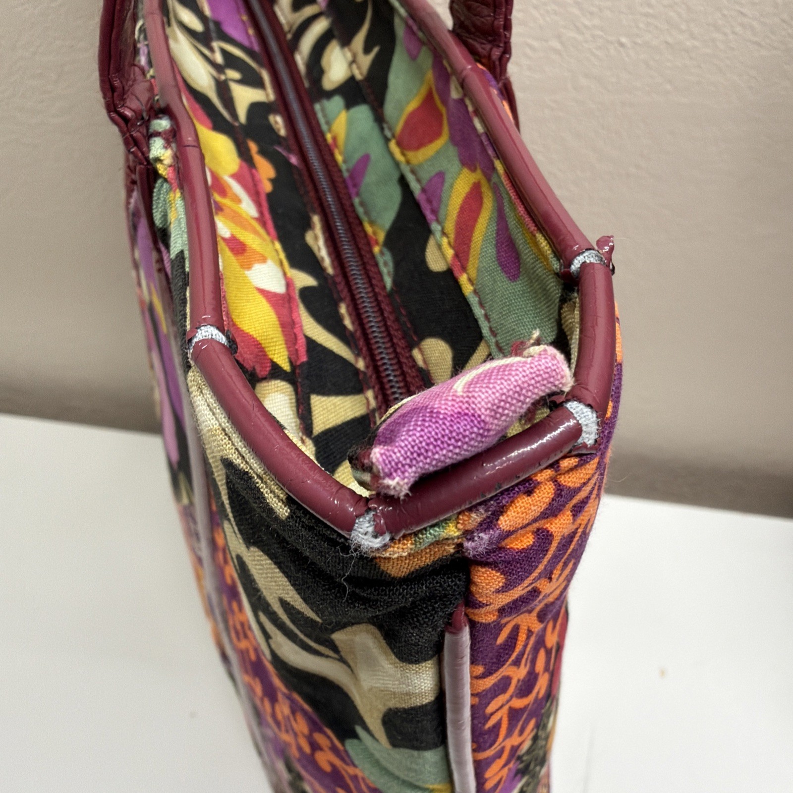 8 PC Lot Vera Bradley Items Purse Tote Weekender Wallets Cosmetic Fair See Photo