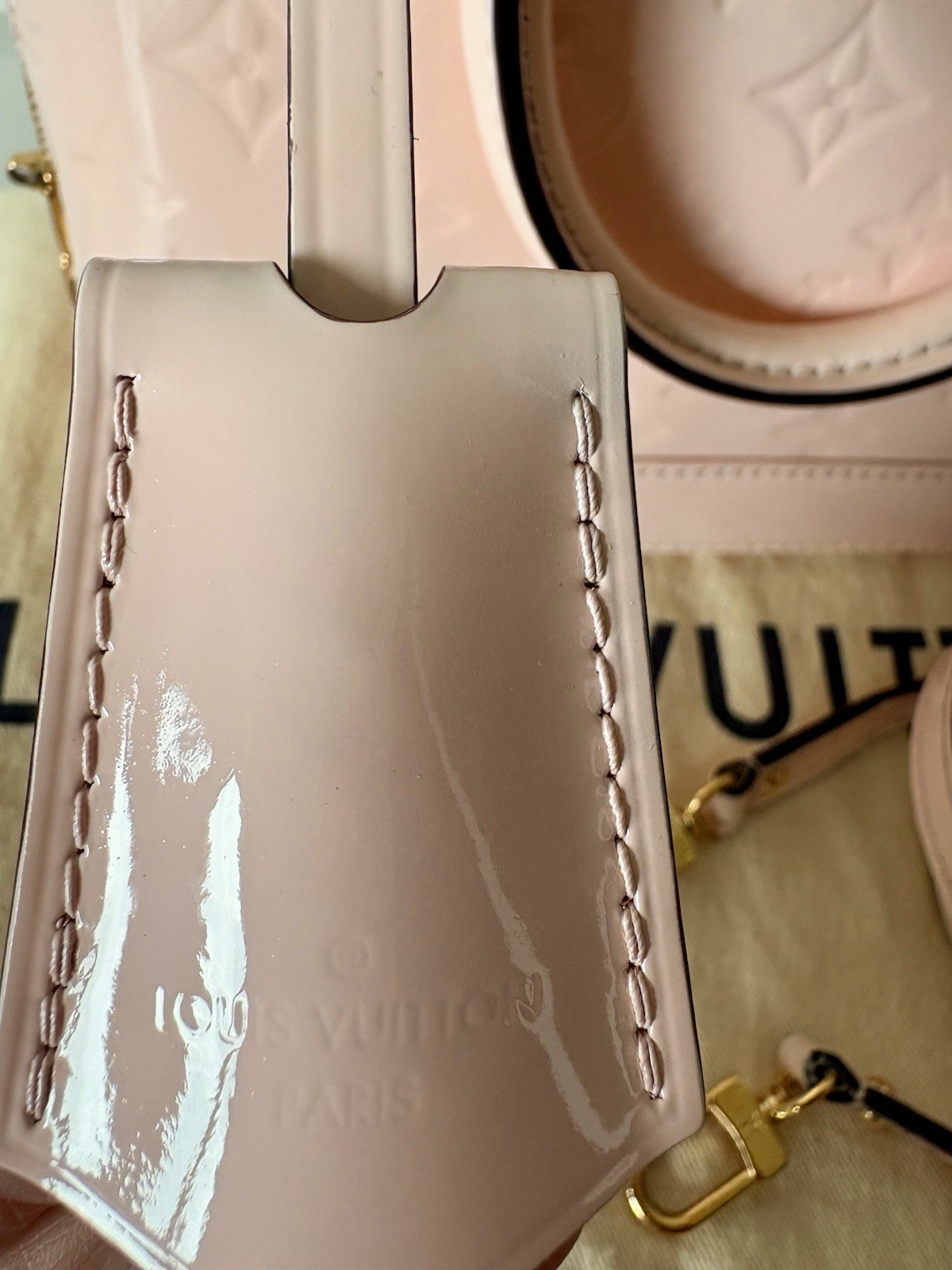 Louis Vuitton Alma BB Pink Monogram