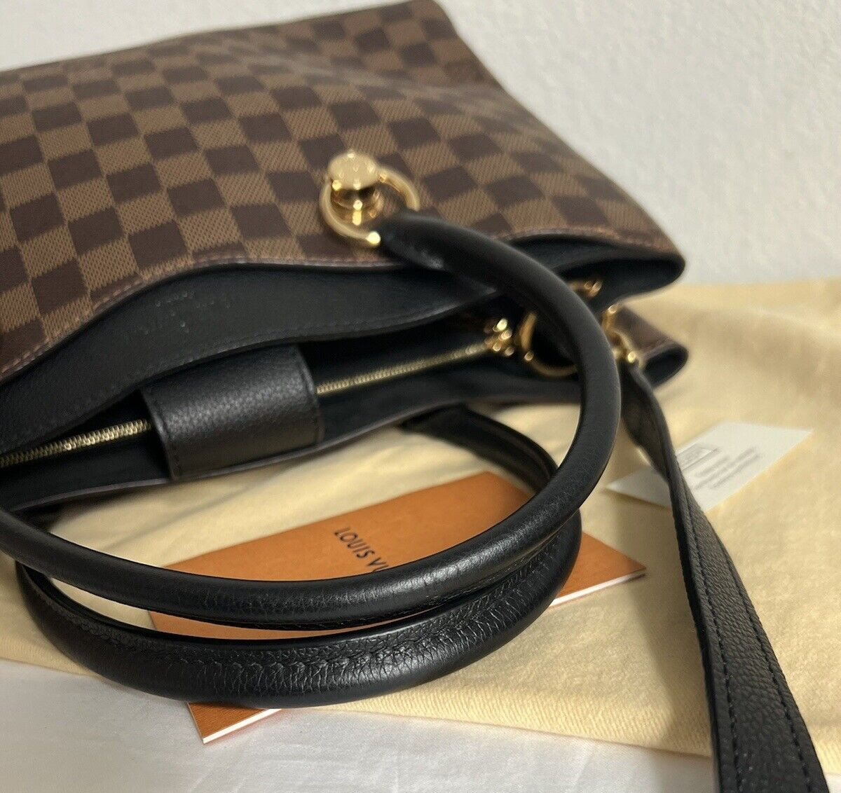 Louis Vuitton Riverside Damier Ebene Black