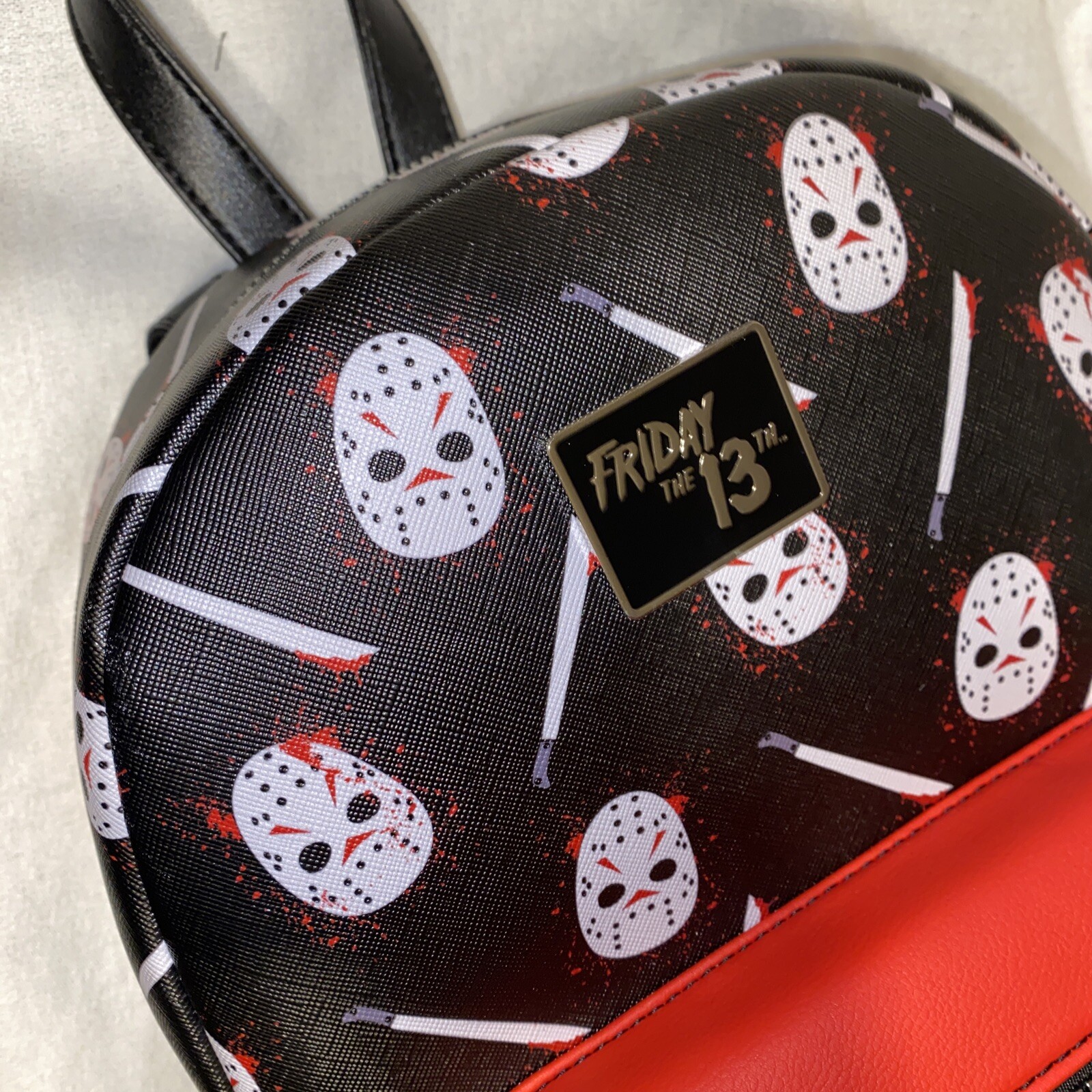 Friday the 13th Jason Voorhees Hockey Masks Mini Backpack Bag Horror