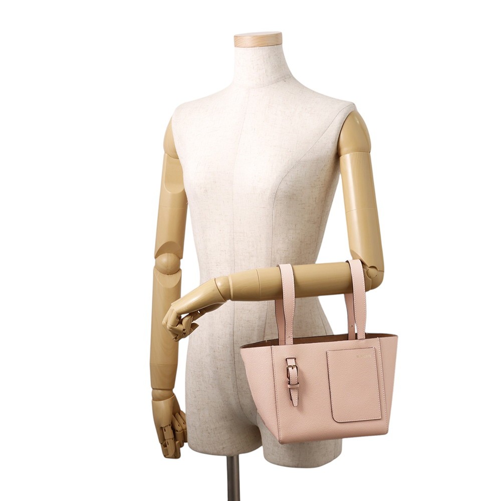 Valextra Valextra Bucket Bag 2-way Bag Size micro Soft Calf Leather Peonia W…