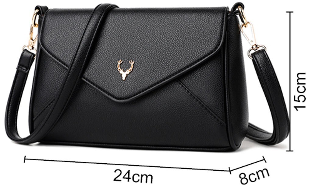 Small crossbody fanny pack handbag shoulder bag women’s bag M 13 Black