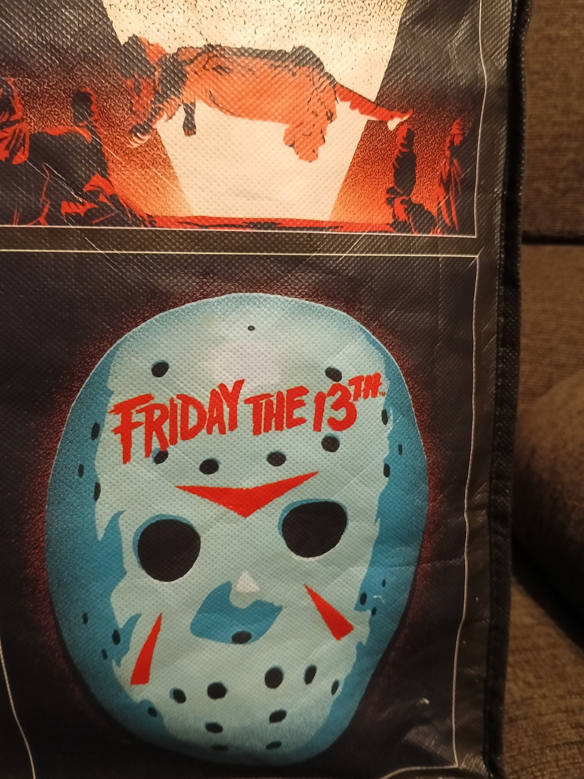 Reuseable Classic Horror Tote/Exorcist, Friday The 13th,Annabell, The Lost Boys