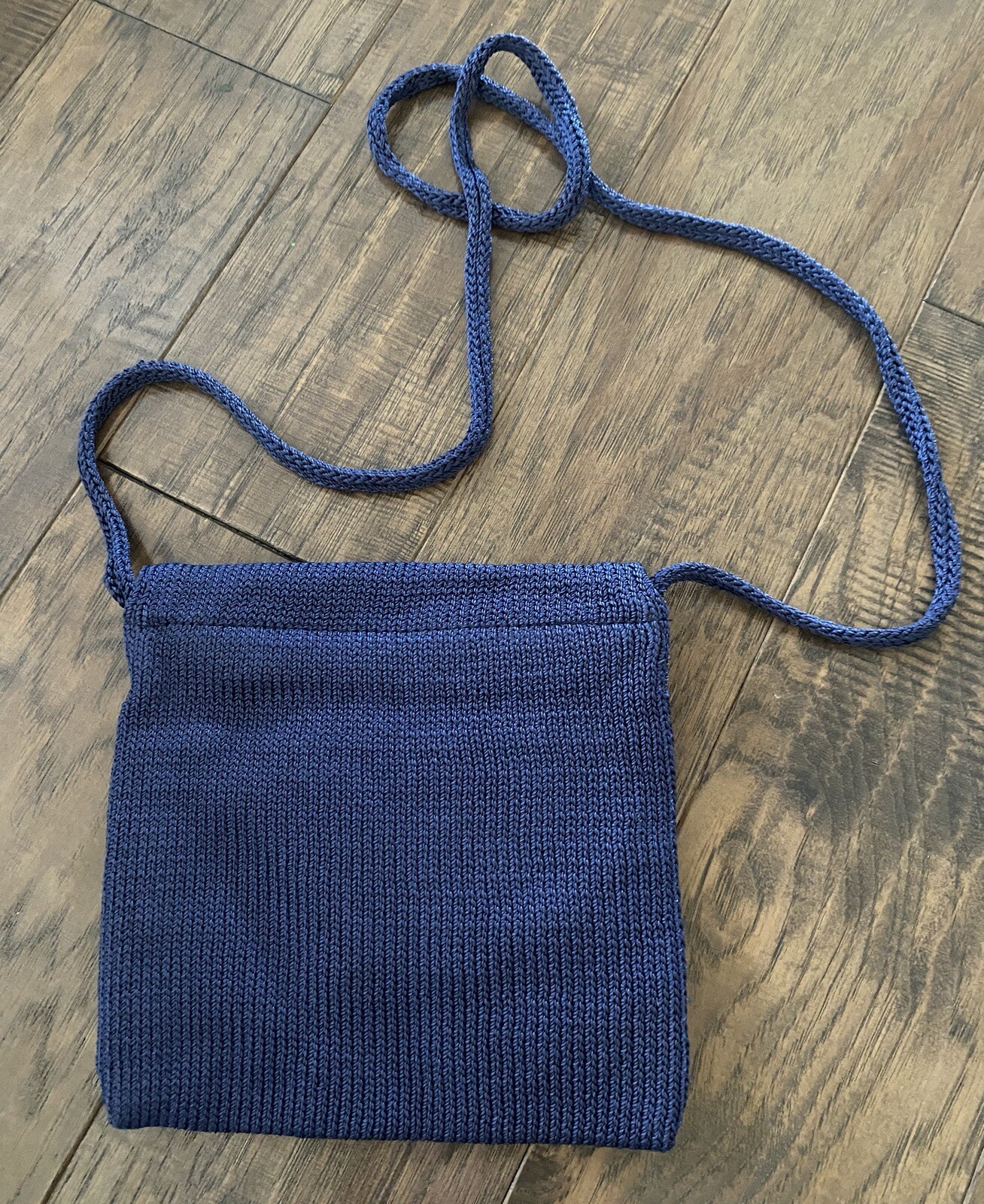 The SAK Auburn CROSSBODY SHOULDER Bag Crocheted purse MINI ZIP FOLDOVER FLAP
