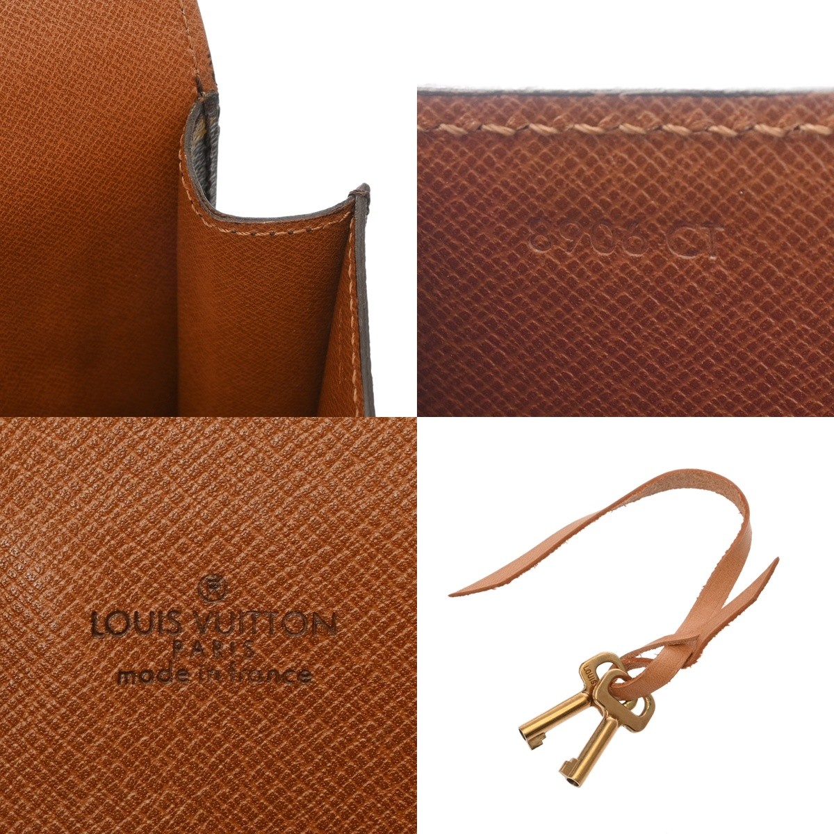 LOUIS VUITTON Port Document Cénature M53335 Monogram Monogram canvas Brown …