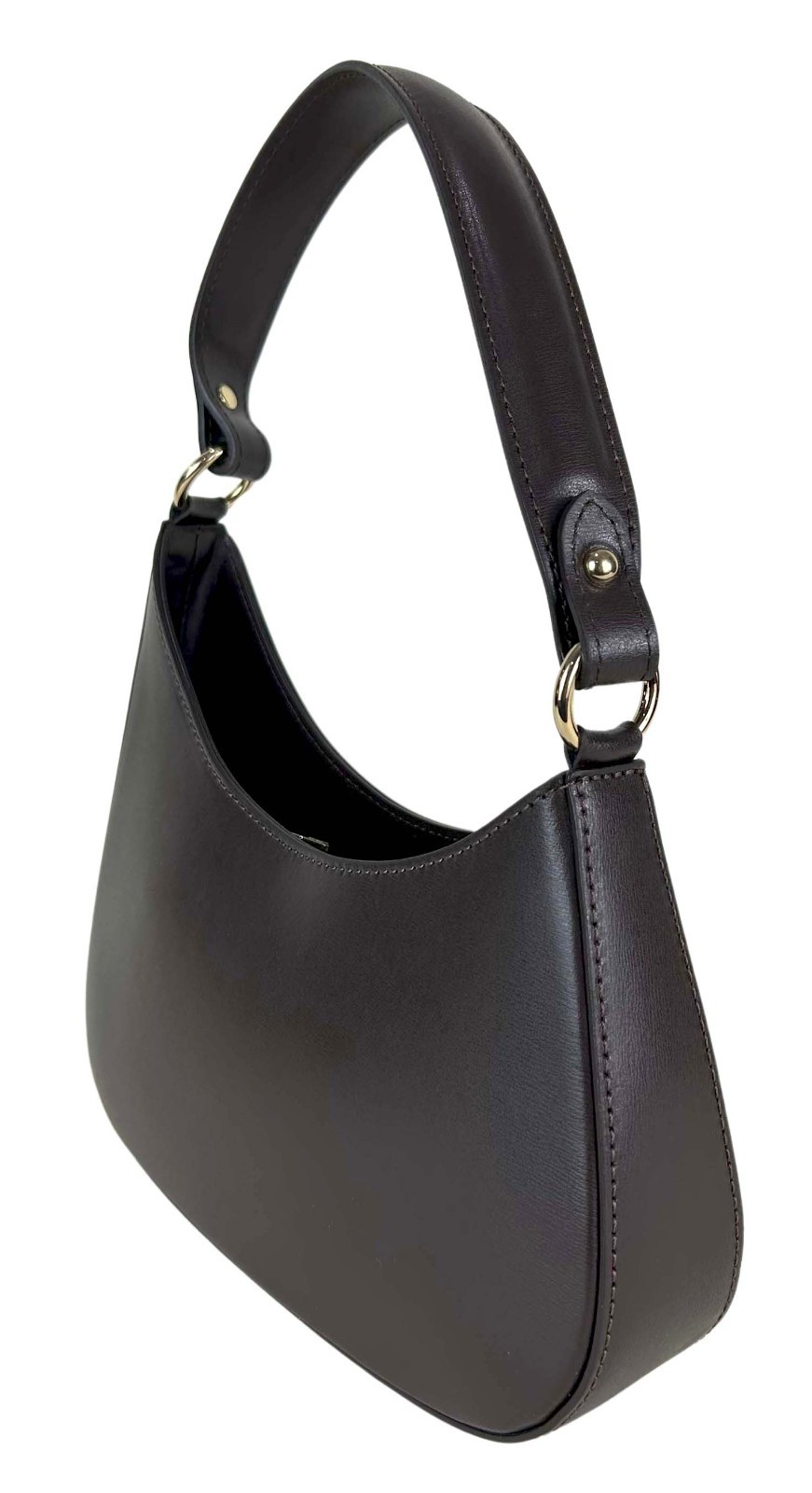 Lala Coffee Women’s Italian Leather Top Handle Luxury Crossbody Shoulder Handbag