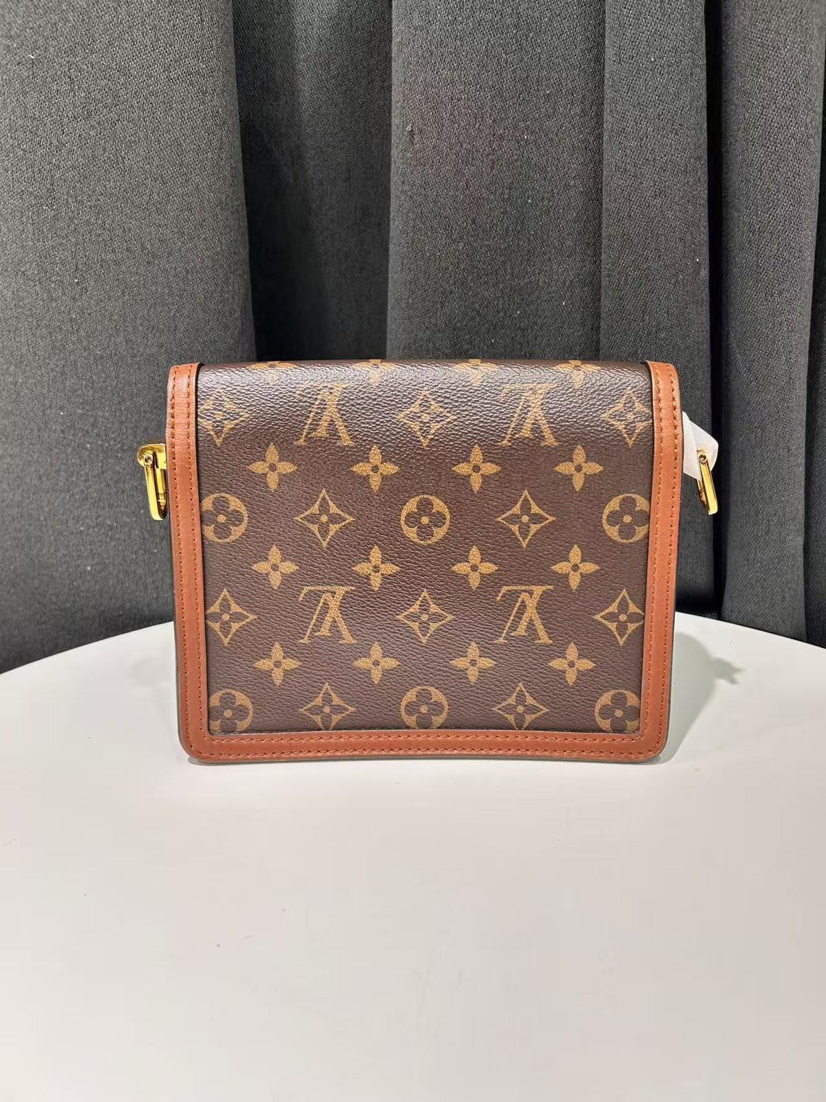 Authentic Louis Vuitton Dauphine Small Monogram Reverse Crossbody Bag France