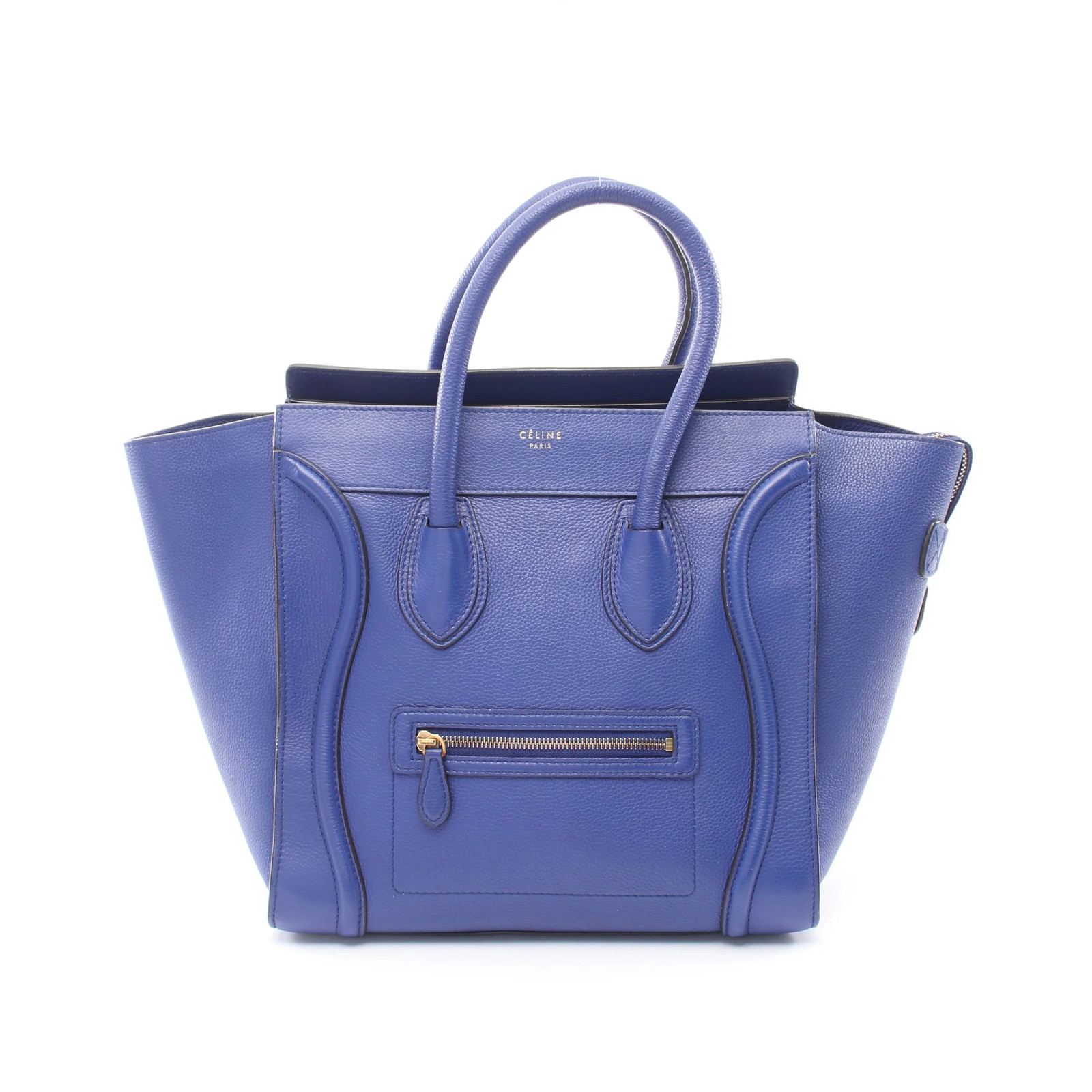 Celine Handbag Blue Leather #RCB10268