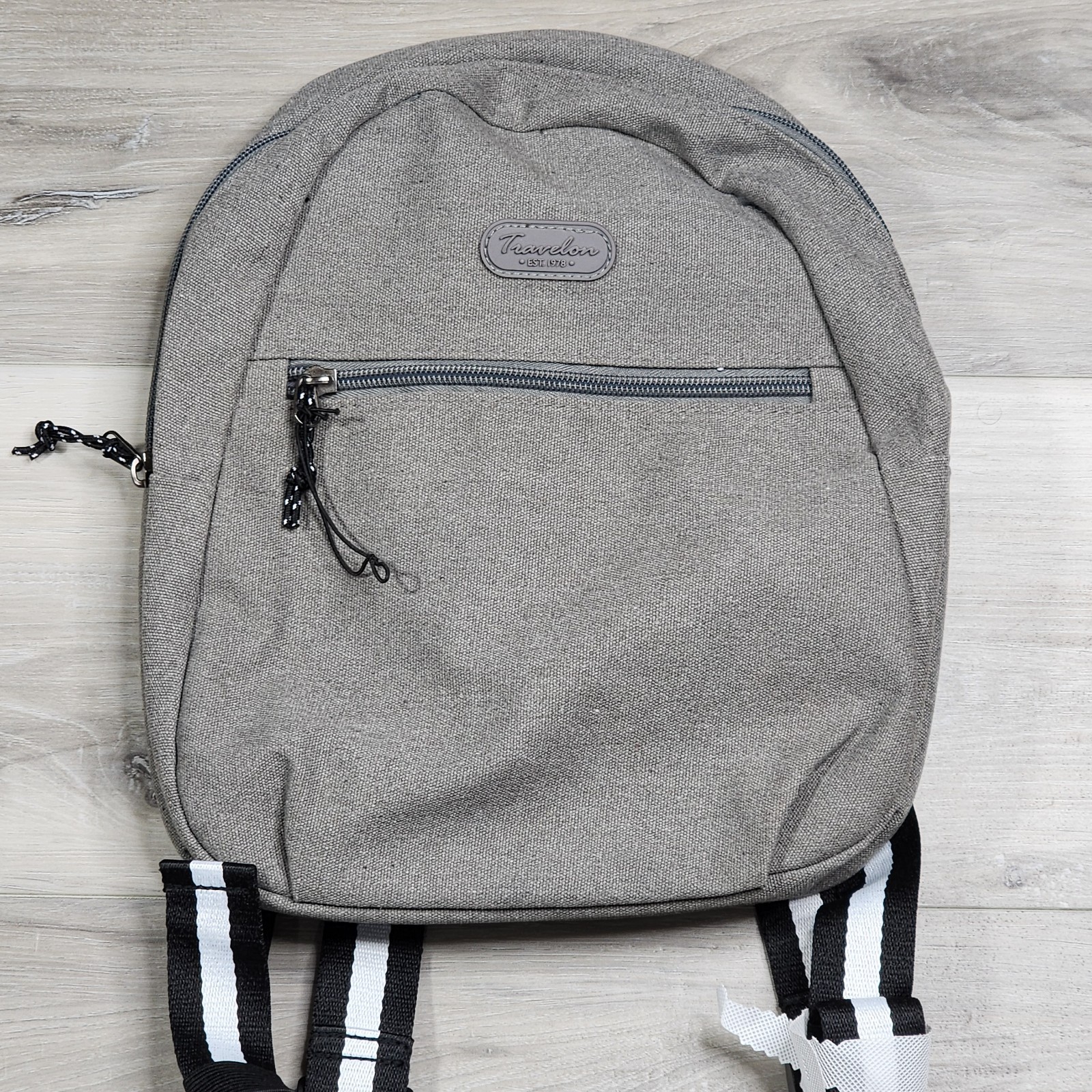 Travelon Coastal RFID Blocking Small Backpack Oyster