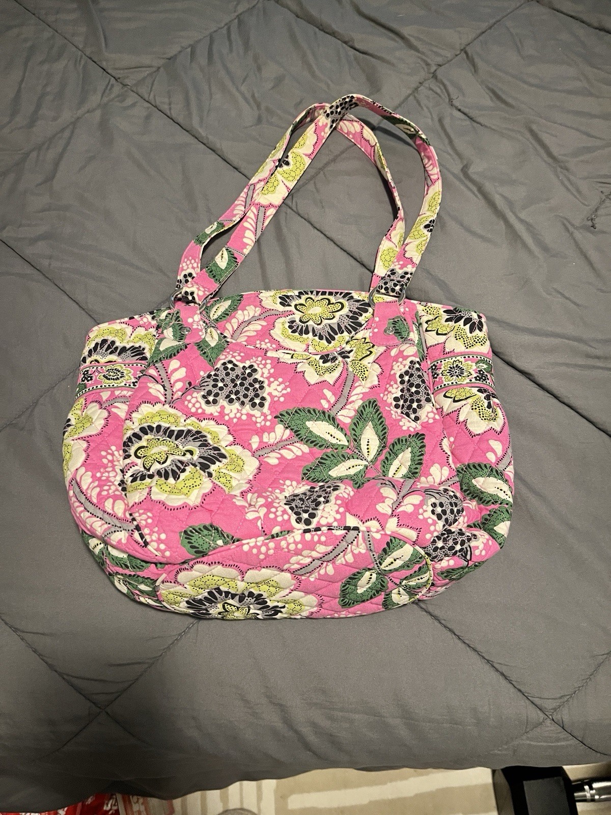 Vera Bradley Quilted Tote Bag Floral Pattern NWOT