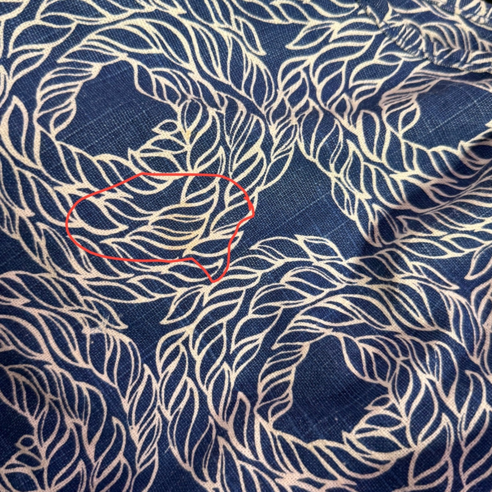 Lilly Pulitzer True Blue Knots BOHO Beach Bag Nautical Rope Print Linen Cotton