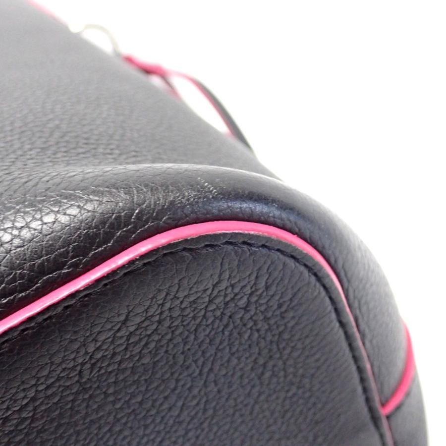 LOUIS VUITTON Bag: Lockme Bucket M54677 Black W25H26.5D15cm w/ accessories;