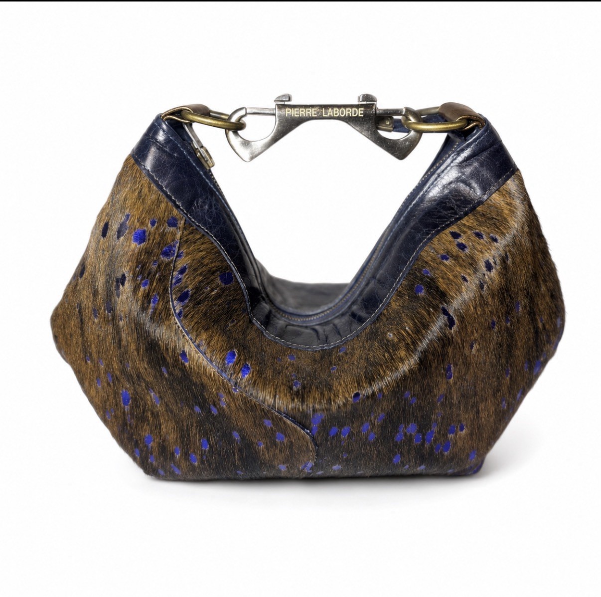 Signed Authentic Pierre Laborde One of One Leather Bag / Purse