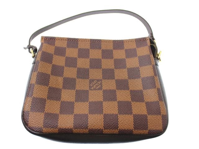 Louis Vuitton Accessory Pouch True Makeup Damier Bag N51982 Brown 1982 #DB1580
