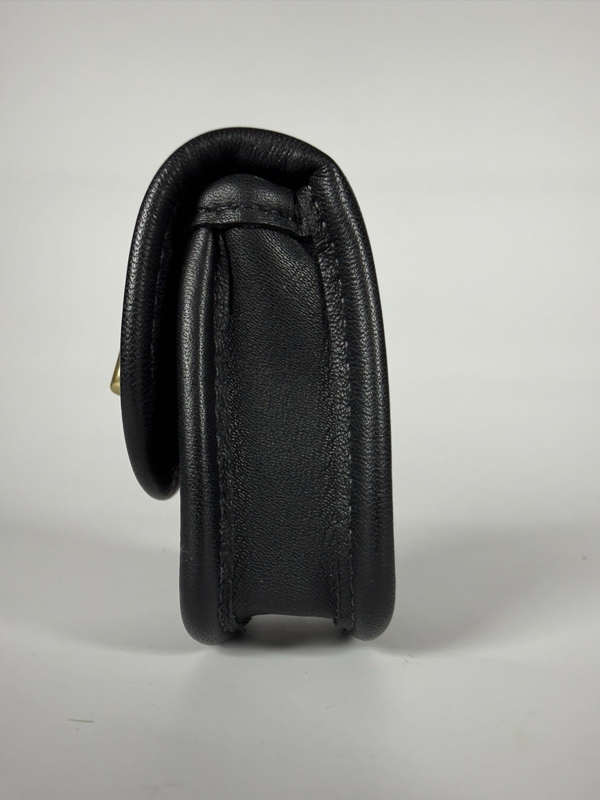 Vintage Coach EUC Mini Station Key Fob In Black