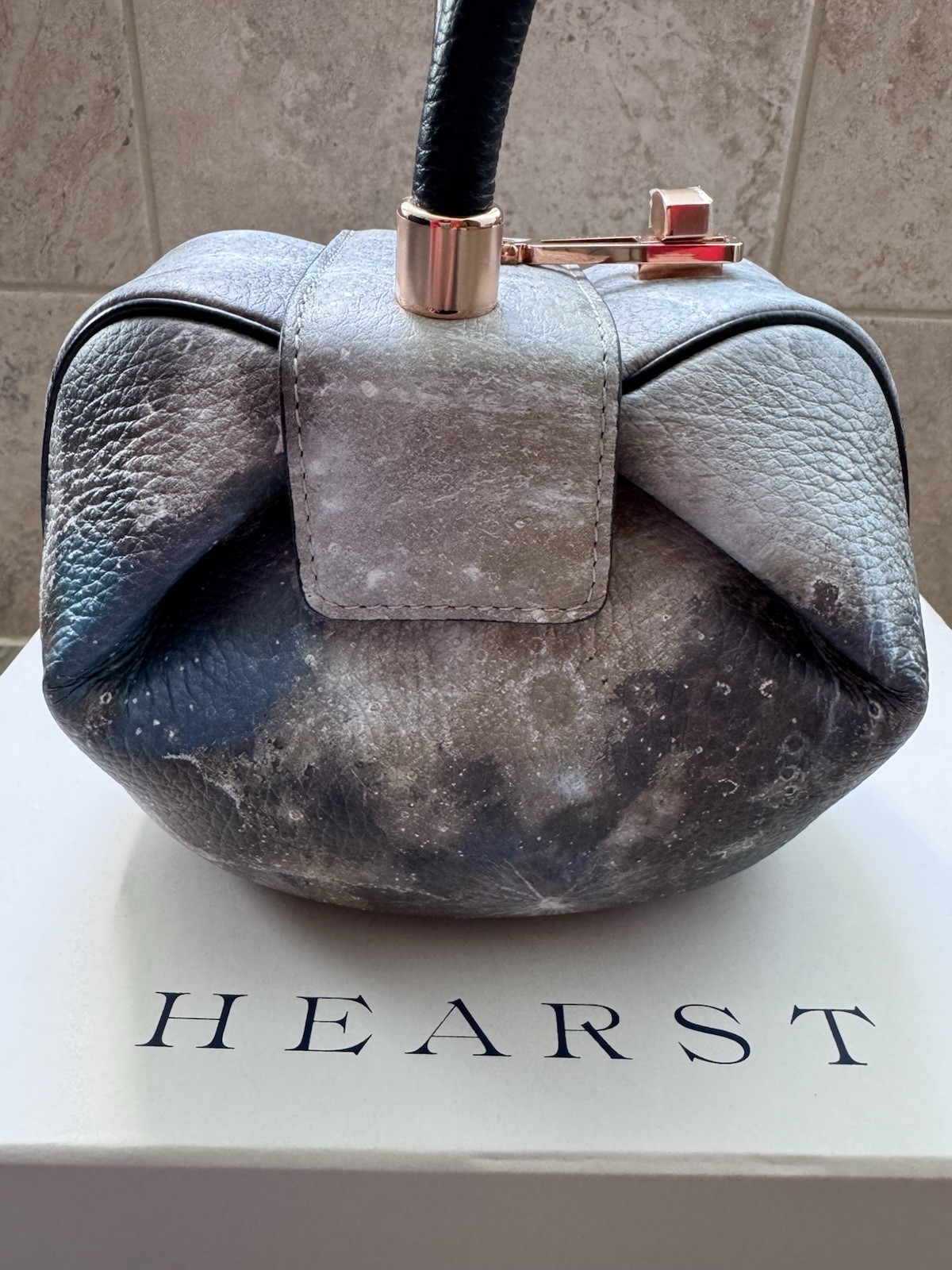 NIB Gabriela Hearst Demi Bag in Moon Nappa Leather