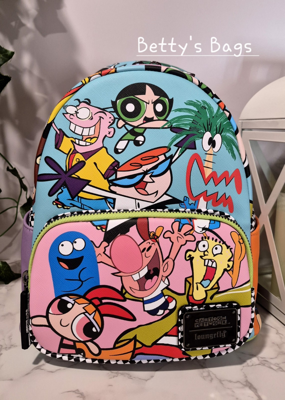 Loungefly Cartoon Network Retro Collage Mini Backpack ☆NWT☆