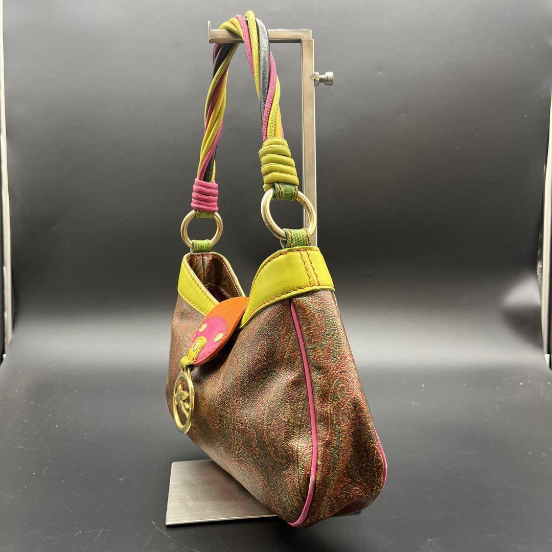 ETRO One Shoulder Bag Pegasus 7.8 inch