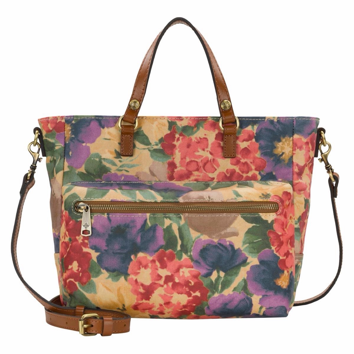 NWT Patricia Nash FRENCH HYDRANGEAS TPU Coated Canvas MAEVA Crossbody Bag $229