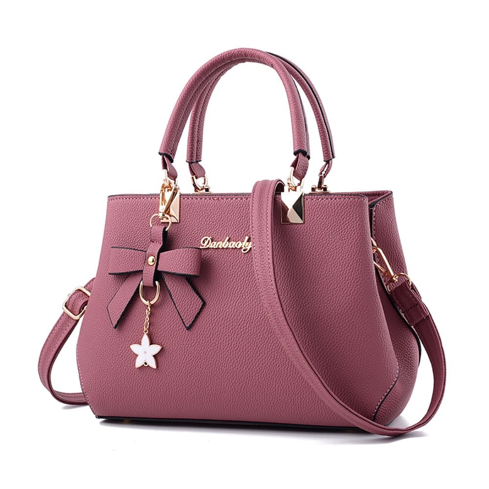 Women Lady Leather Handbag Shoulder Messenger Satchel Tote Crossbody Bag Purse