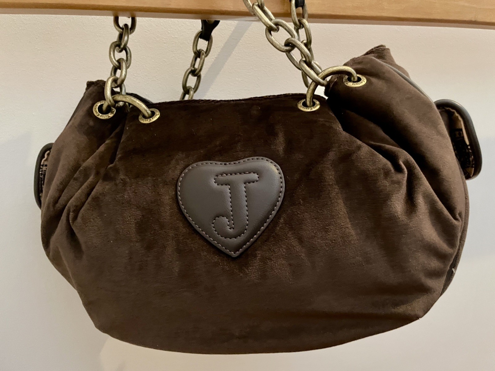 Juicy Couture UK “Once Upon A Time Fairytale” Chocolate Hobo Shoulder Bag BNWT